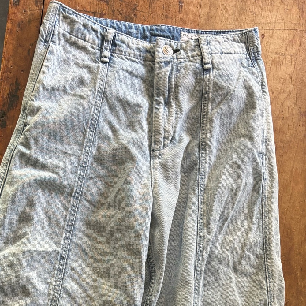 Rag and bone size 26 Featherweight Arianna Ankle Palazzo Jean